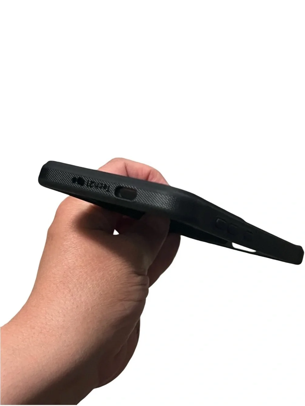 Samsung Black Tech21 EvoArmor Phone Case Samsung Galaxy S24 FE tiny imperfection